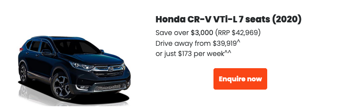 Honda CR-V VTI-L 7 seats (2020)